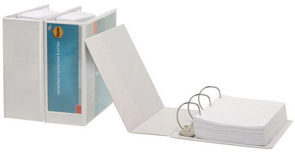 Marbig Binder Insert Ring Titan Hi Cap A4 3D 89mm White_1017847_5550608