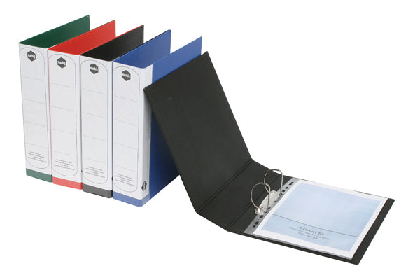 Marbig Binder Ring PE Deluxe A4 4D Ring 50mm Black_39335803_5914002