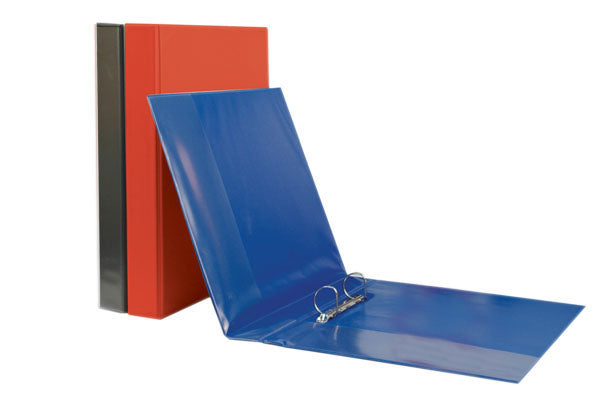 Binder Insert Clearview Ring A4 3D 25mm Blue_39296004_5403001