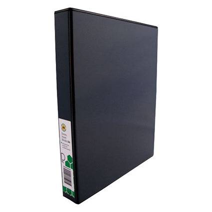 Binder Insert Clearview Ring A4 4D 38mm Black_39300003_45292