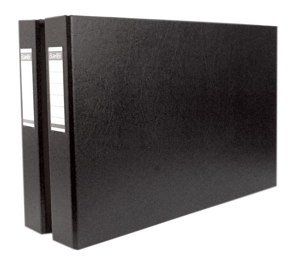 Bantex Binder Ring A3 4D 38mm Landscape Black 105064501 79004