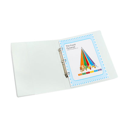 Marbig Binder Insert Clearview Ring A3 3D 25Mm Portrait White_1017843_5500008