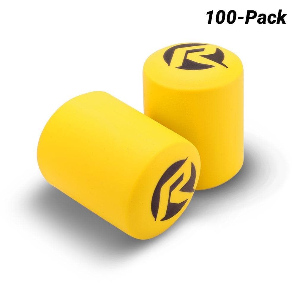 Star Picket Caps Safety Yellow Box 100 1050731 BSC726