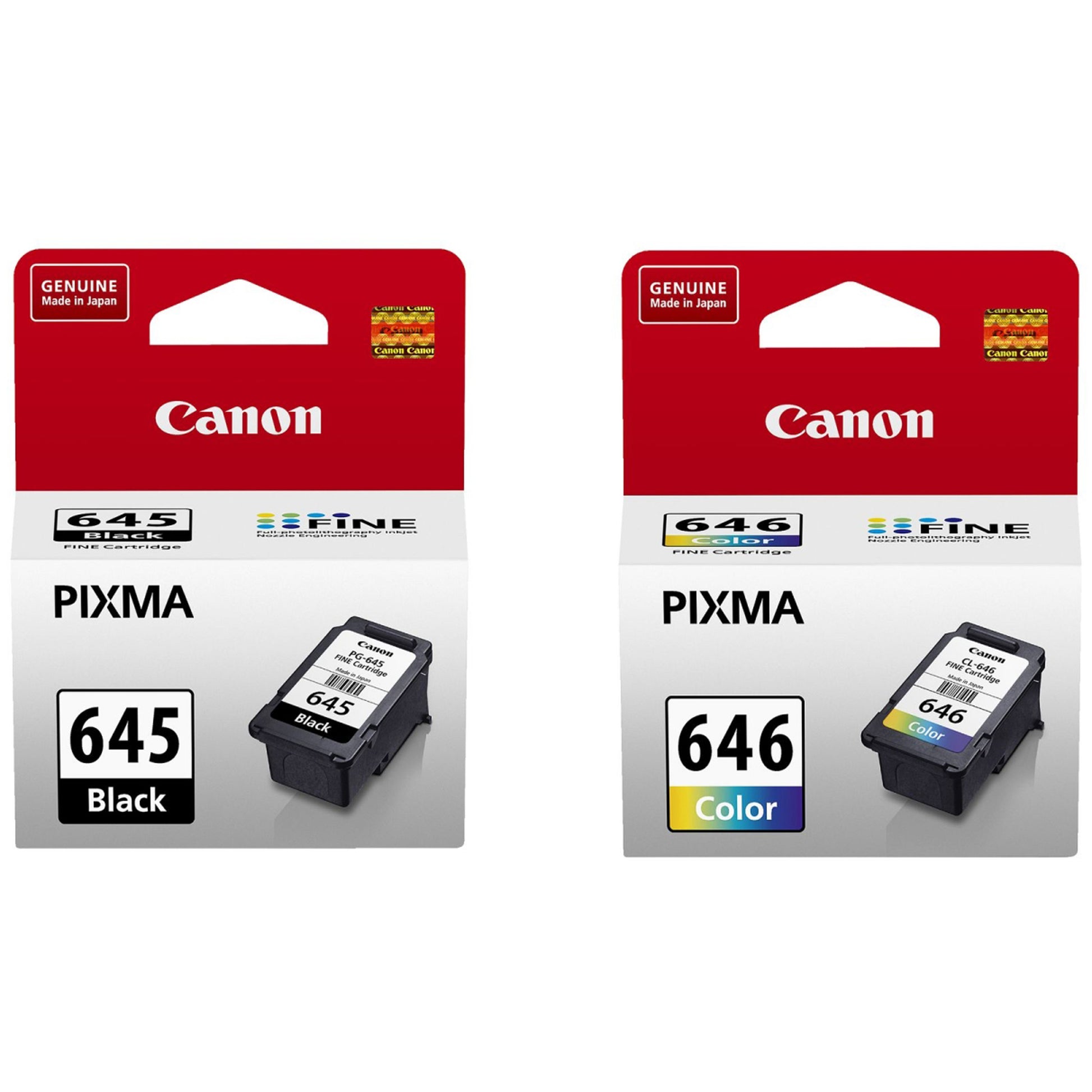 Canon Ink Cartridge Pg-645 Cl646 Value Pack Colour_1051771_PG645XLCL646XLCP