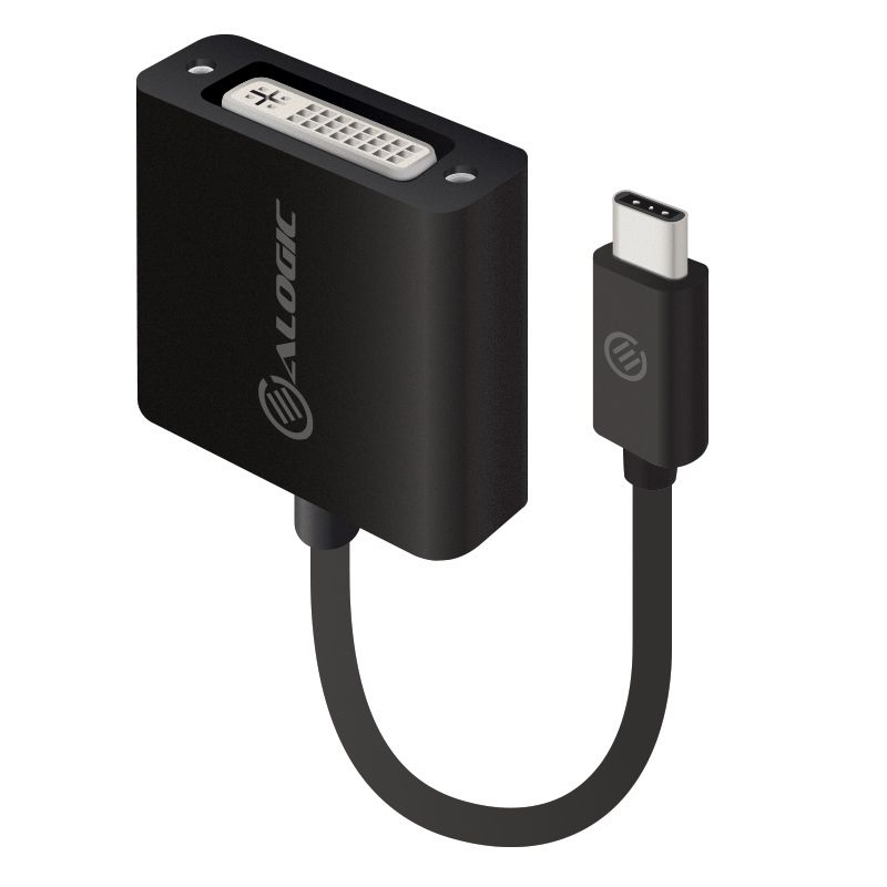 Alogic 15Cm Usb-C To Dvi Adapter Black_1051975_UCDVI-ADP