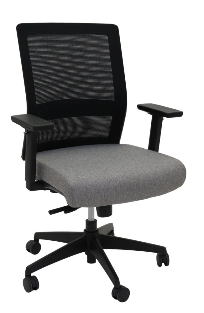 Rapid Gesture Task Chair Mesh Grey Seat_1052435_GTC BK