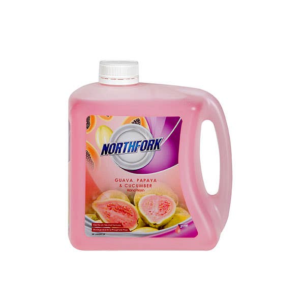 Northfork Liquid Hand Wash Guava Pomegranate Cucumber 2L Box3 1052474 635163844