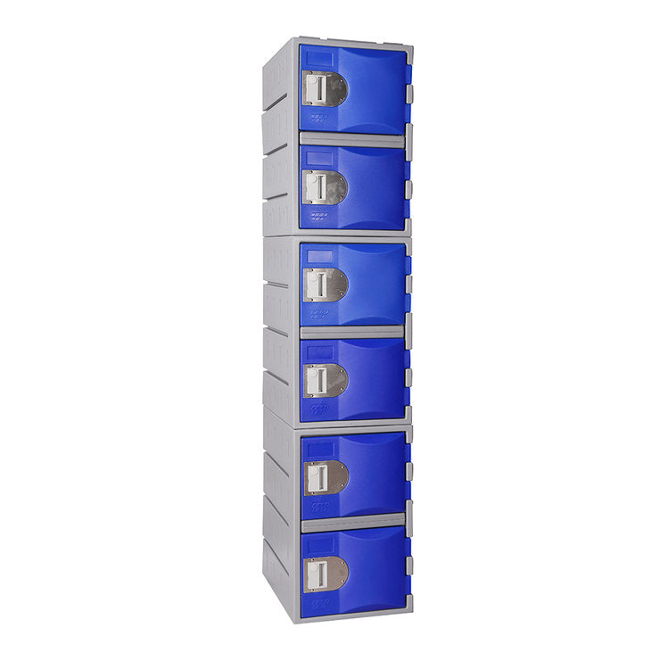 Locker 6 Door Heavy Duty 1800Hx385Wx500D Blue_1052716_HDPL6/1800