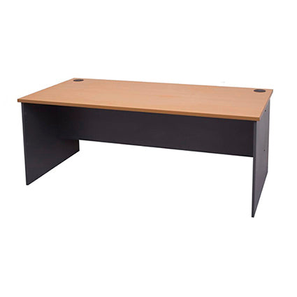 Rapid Worker Desk Open 900Wx600Dx730H Beech/Ironstone_1052736_CDK96 B/I