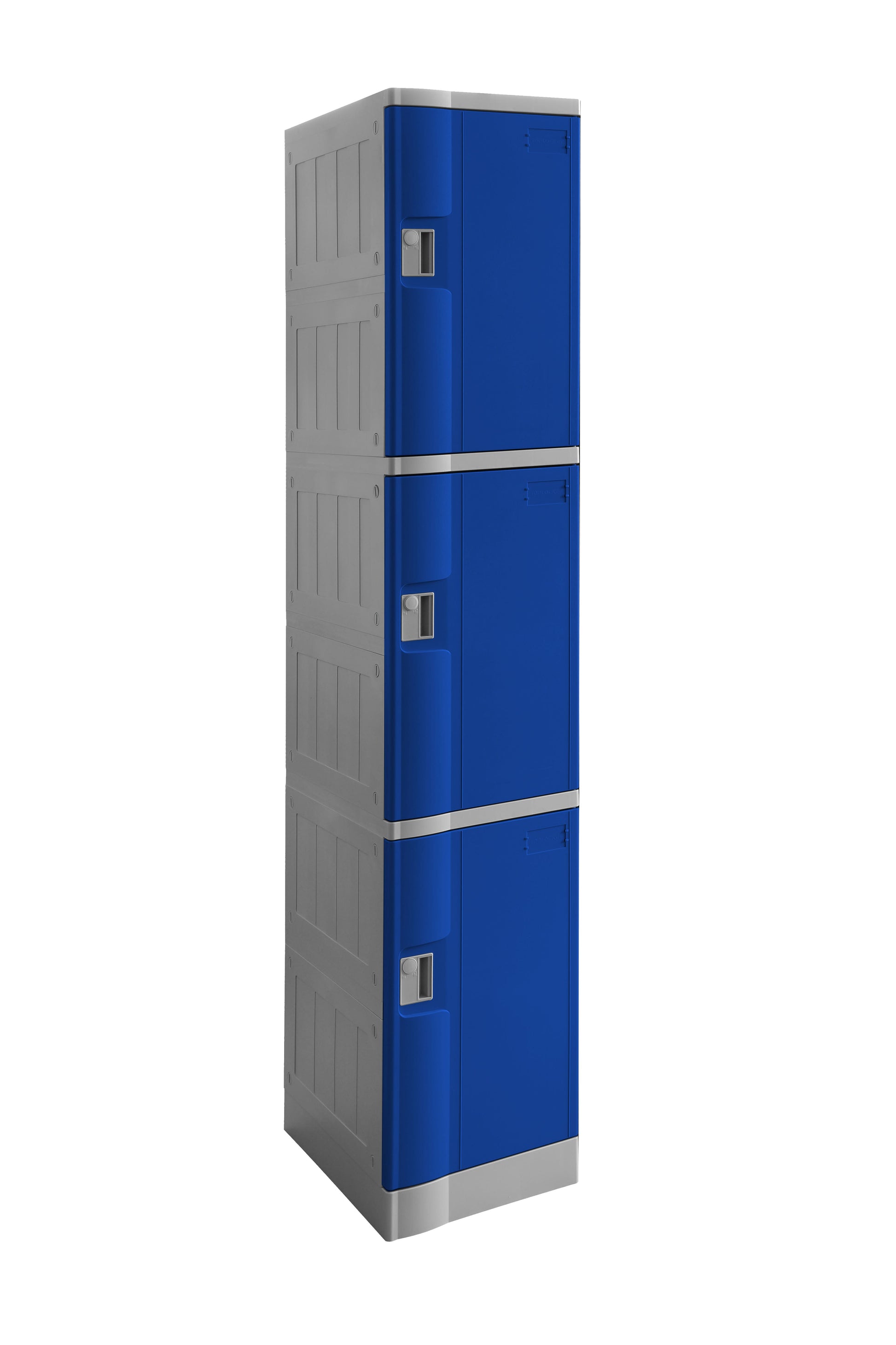 Locker 3 Door Abs Plastic 1940Hx380Wx500D Blue 1052743 ABSPL3/1940