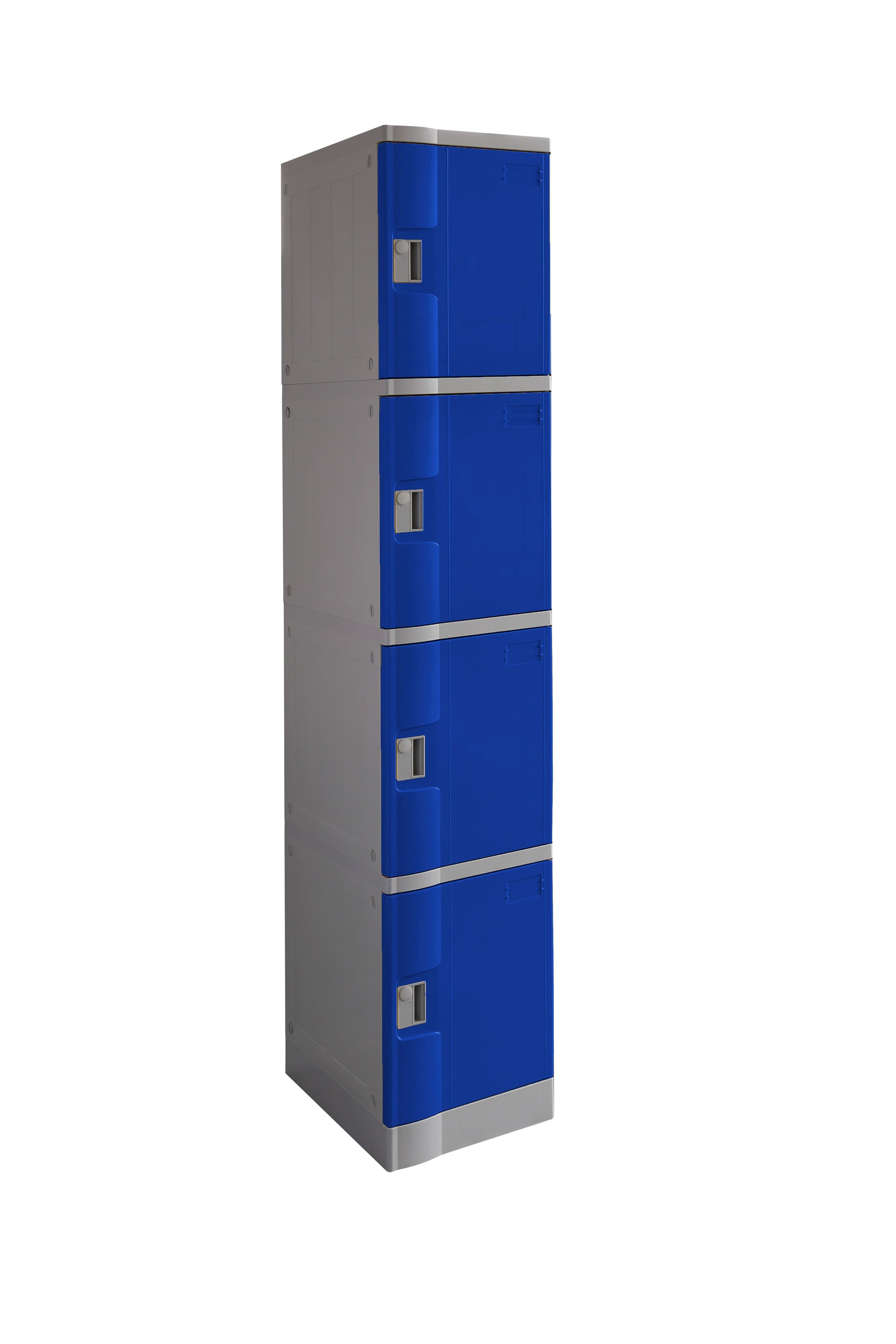 Locker 4 Door Abs Plastic 1940Hx380Wx500D Blue 1052744 ABSPL4/1940
