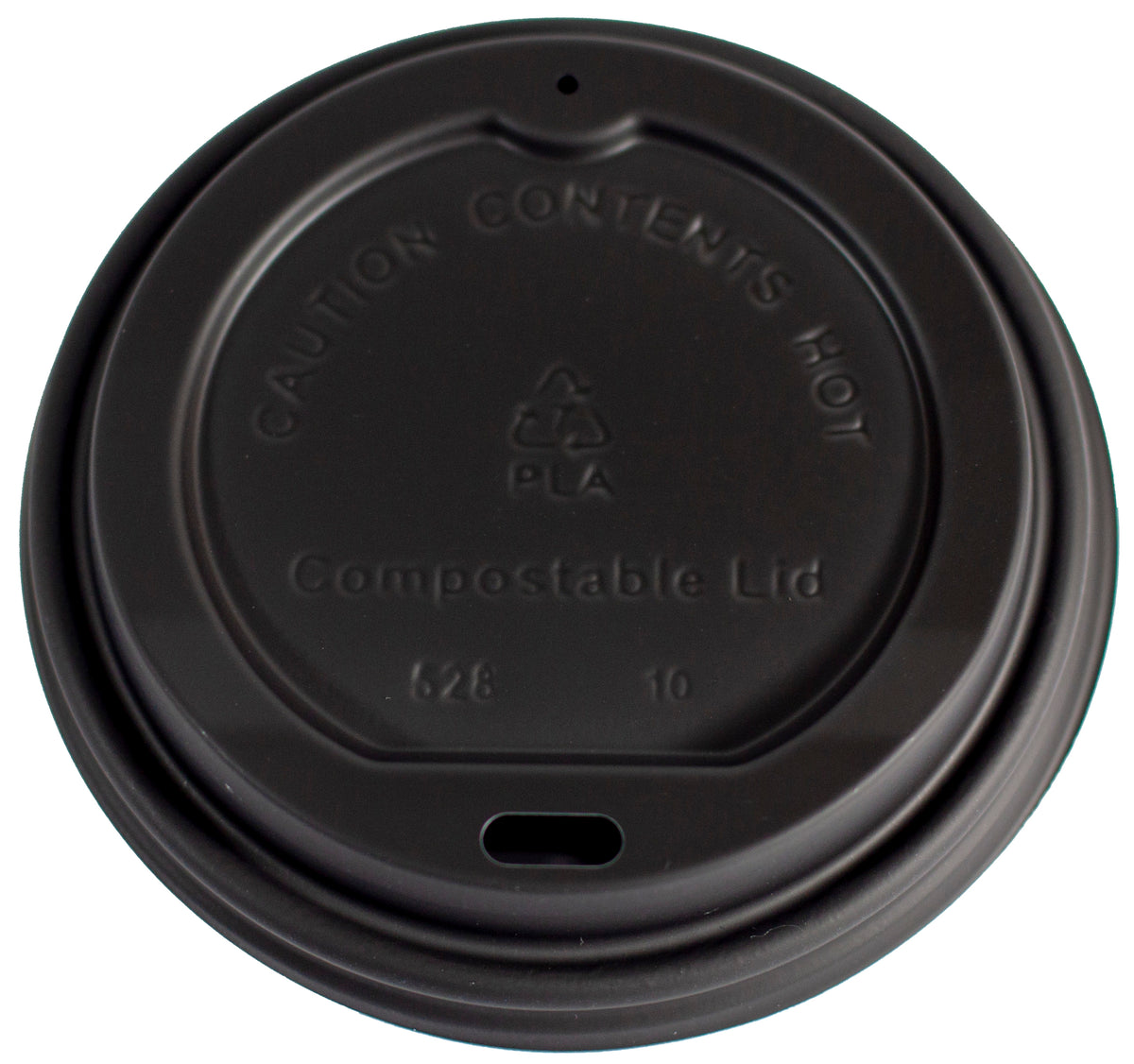 Environchoice Lid For 8/12/16oz Envirochoice Cup Black Pk50_1053245_EC-LT0674_NLA