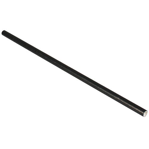 Envirochoice Straws Paper 3 Ply 200mm X 6mm Dia Black Pk250 1053247 JP-PBS-6X197-B