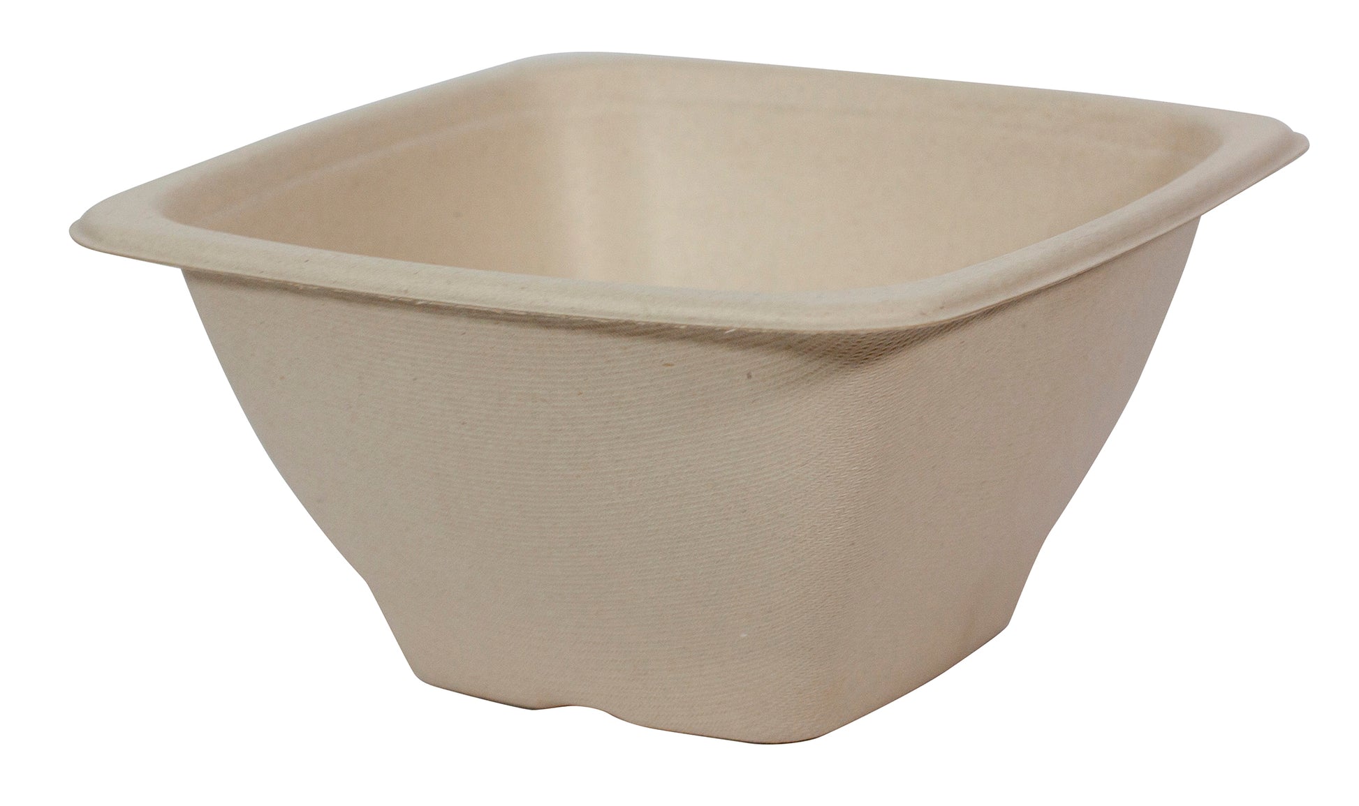 Envirochoice Natural Fibre Bowl Square 180X180X90mm 42Oz Brown Pk25_1053267_EC-BL019