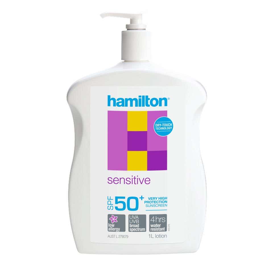 Hamilton Sunscreen Sensitive Lotion Spf50+ 1L 1053596 7250KP