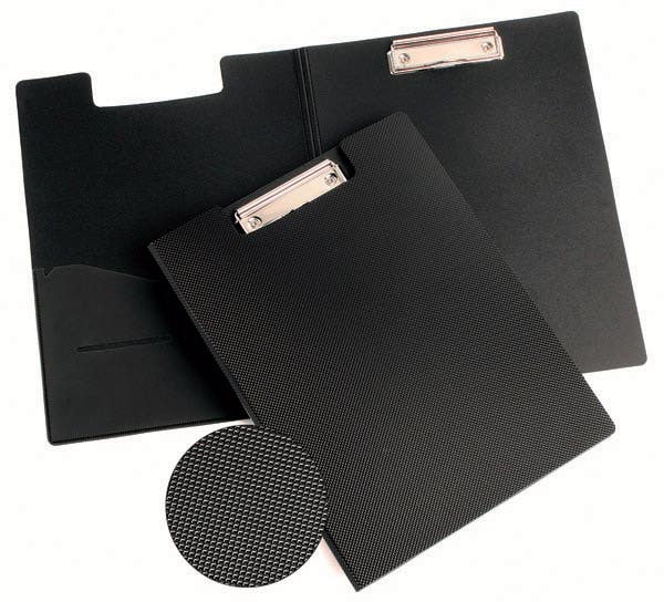 A4 Enviro Clipfolder with Cover Black 105420101 4400502