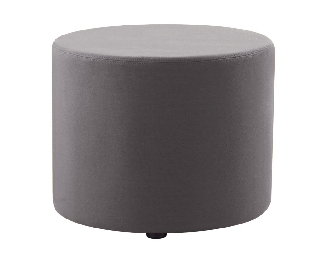 Rapid Mars Round Ottoman 550Mm Dia X 450Mm H Charcoal_1054353_Mars R CH