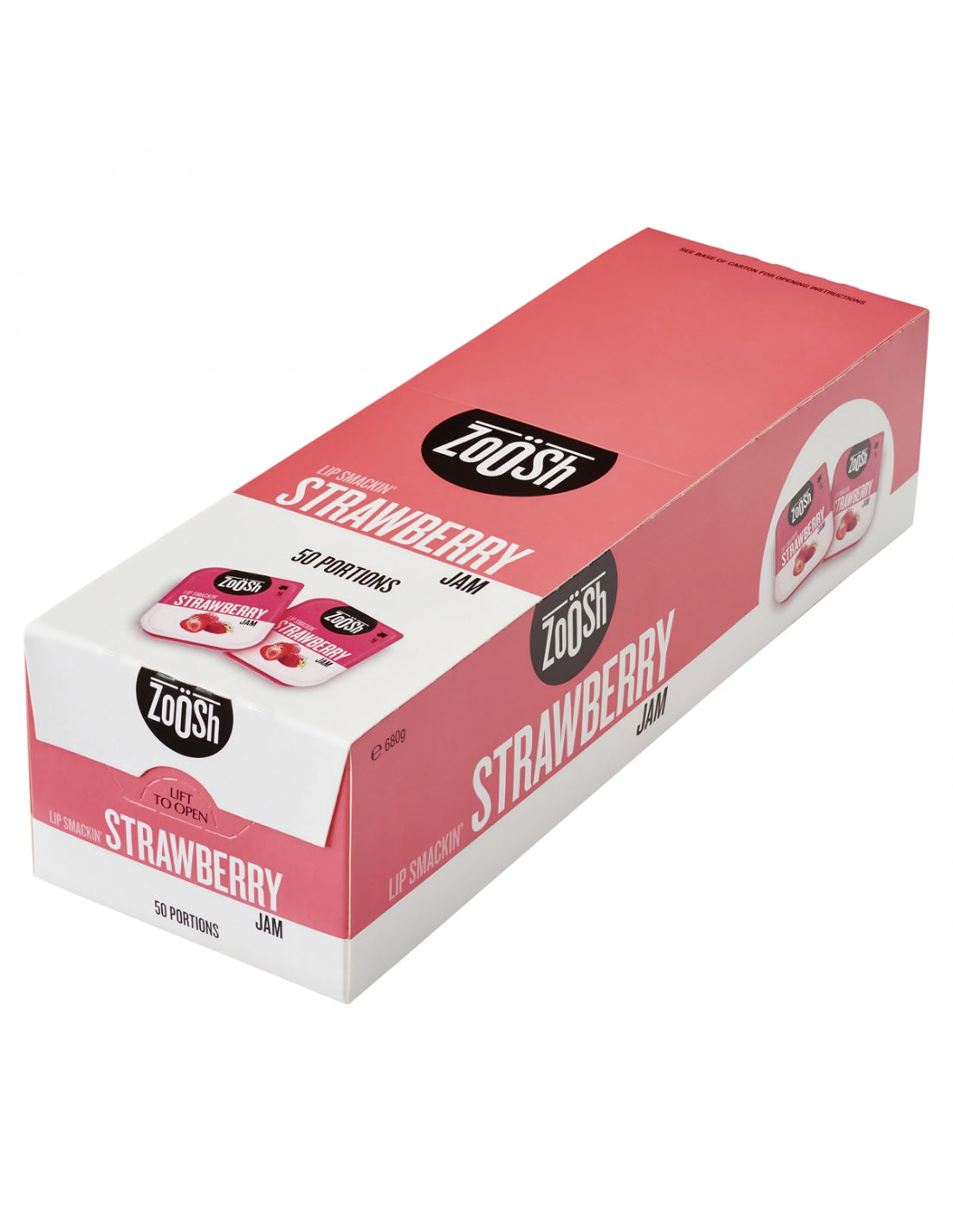 Zoosh Strawberry Jam Portions 50 X 13.6G_1055732_621296