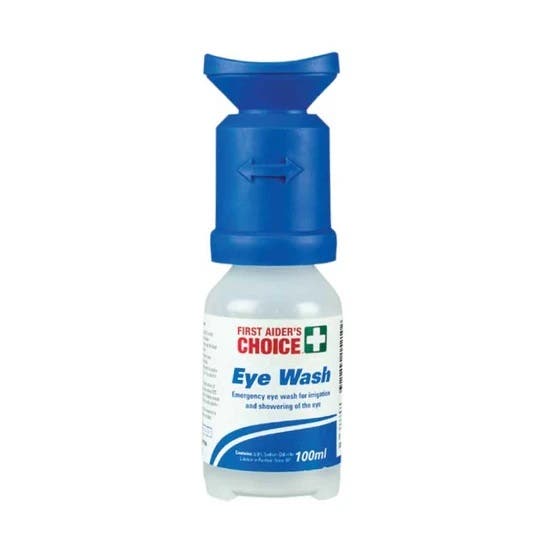 First Aider'S Choice Eye Wash Saline With Eye Cap 100Ml 1056203 101861