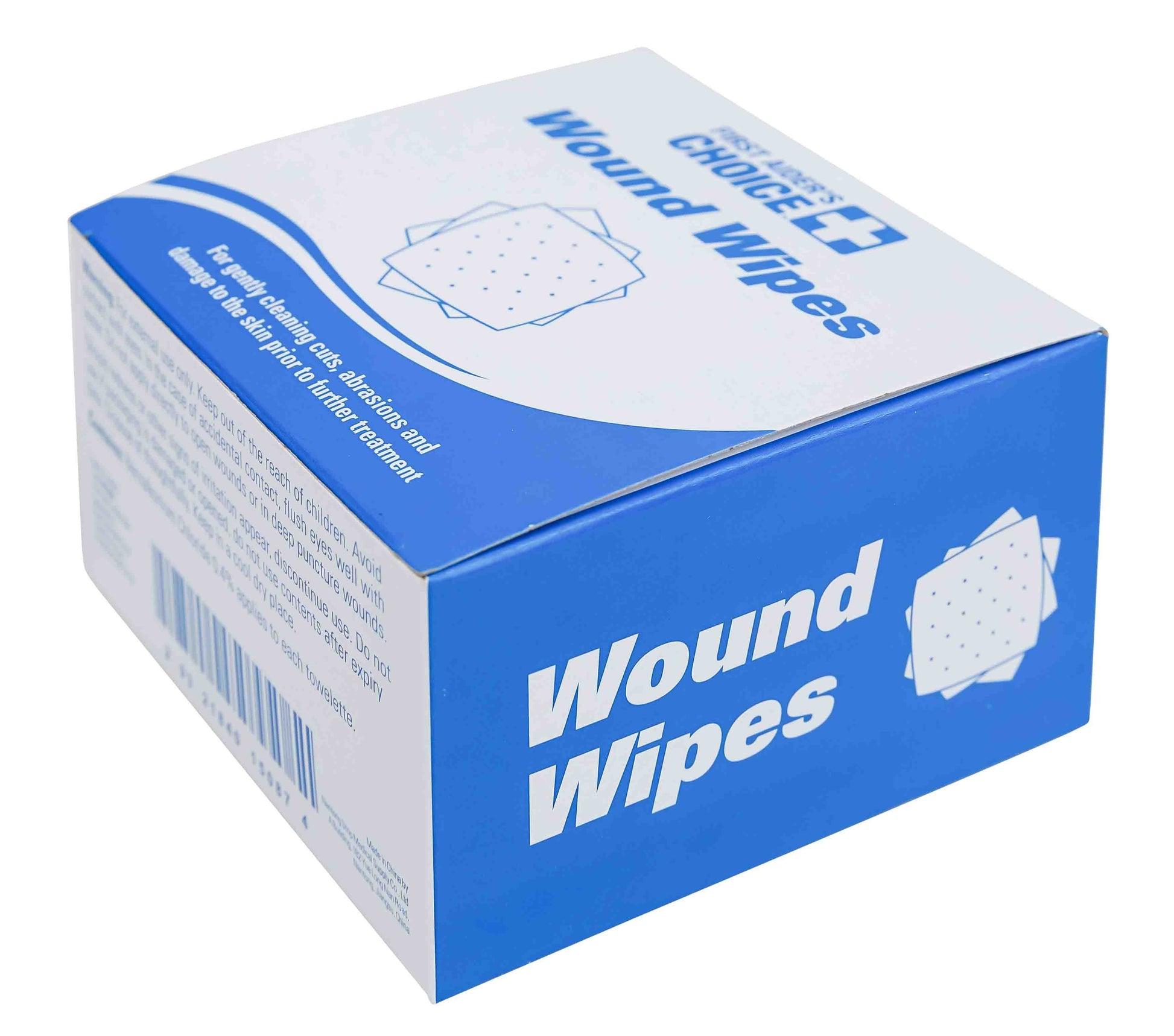 First Aiders Choice Wound Wipes Box 100 1056205 859452
