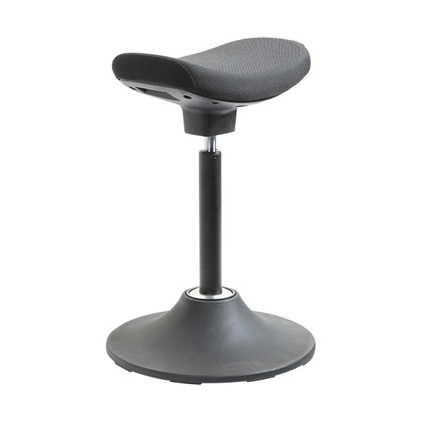 Stool Pergo Wave Gas Lift 3D Pivot Black Base Black Fabric 60999_1056307_PER-WDB-40