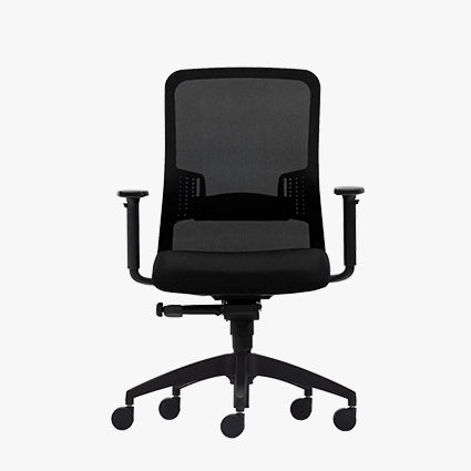 Verona Task Chair Mesh High Back Adjustable Arms Lumbar Synchro Mech Black_1056573_VERO-BK-TACH-ARM