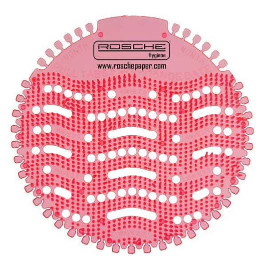Rosche Urinal Wave Pad Pink Melon Each 1056682 8751