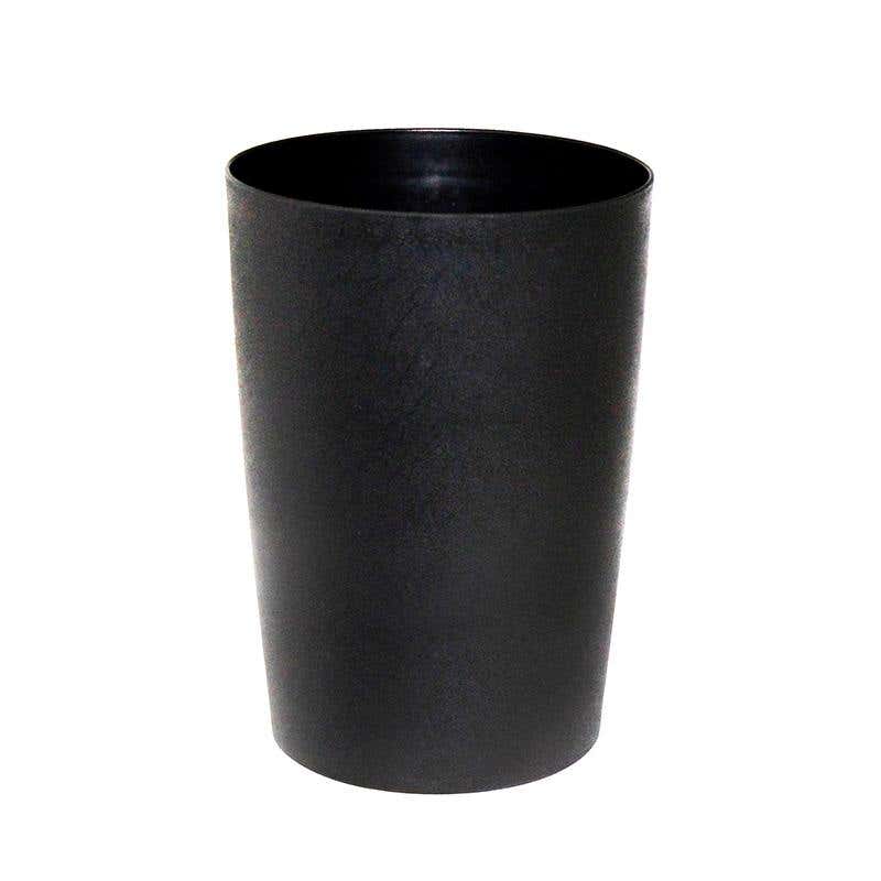 Compass Round Tidy Bin 8L Black 210mm Dia X 300mm H 1056718 7630401