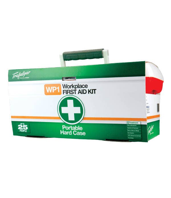 WP1 Workplace First Aid Kits Portable Hard Case 1057084 876477