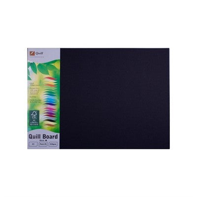 Quill Board A3 210Gsm Black Pack Of 25_1057770_34183