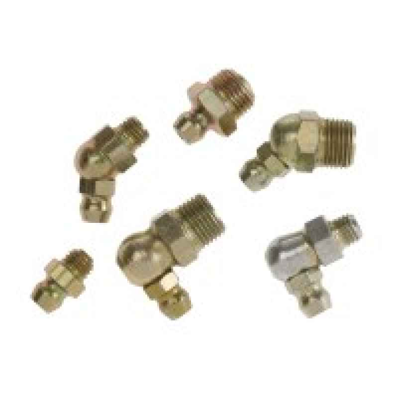 Nipple Grease 1/4'' BSP 45 Deg Alemlube 4030006 LA52