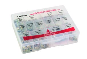 Nipple Grease Kit 87 Piece Stainless Steel 90480023 L4680