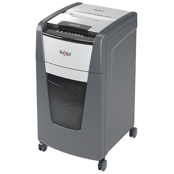Rexel Optimum Auto+ Shredder 225X Cross Cut 225 Sheets Auto 60L_1070435_RX2020225XAU