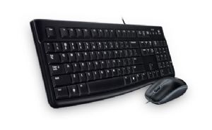 Logitech MK120 Keyboard + Mouse Combo Quiet Typing Spill Resistant_1070437_LOGMK120