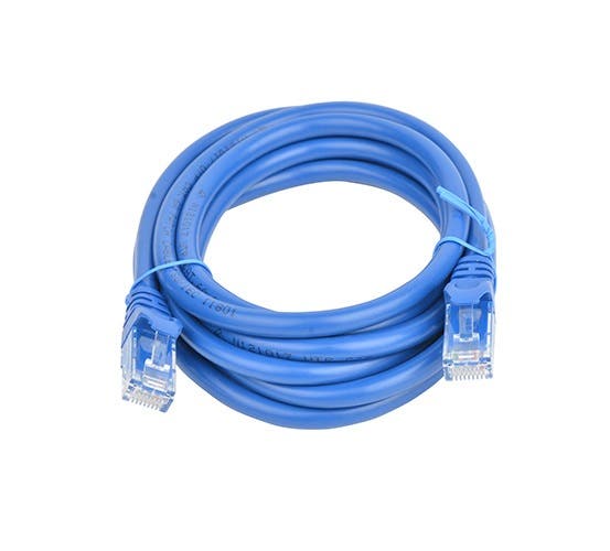 8Ware Ethernet Cable Cat6A UTP Snagless Blue 2M 1070453 CB8W-PL6A-2BLU