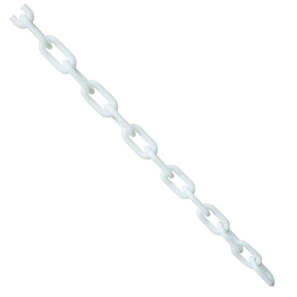 Plastic Chain White 6mm x 40m 10742002 PC6W