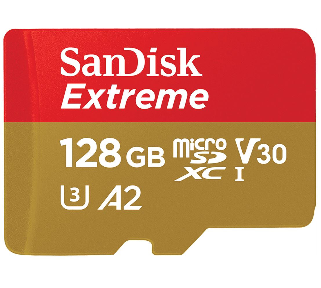 Sandisk 128GB Extreme Microsd Memory Card_1080265_FMS-MSDEXTREME-128G