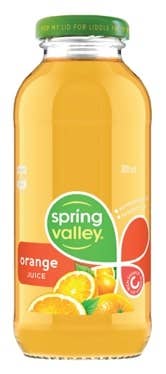 Spring Valley Orange Juice 300Ml (24) 1080410 10007057