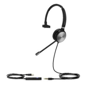 Yealink Wideband Noise Cancelling Headset Usb + 3.5Mm Mono_1081643_UH36-M