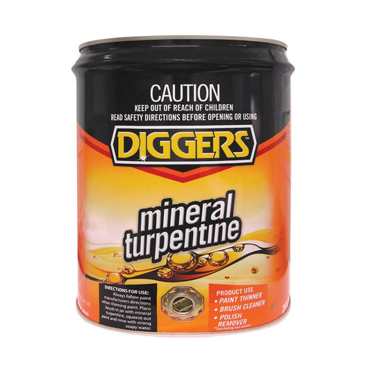 Mineral Turpentine 20L Diggers 10837001 16010-20DIG