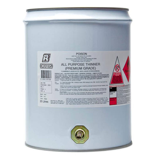 Thinners All Purpose 20L Diggers 10838003 17000-20