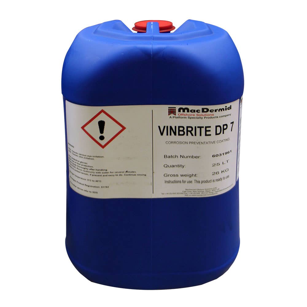 Compound Lubrication Protection Subsea Vinbrite DP7/SP20 25L MacDermid 10841002 1749340025LT