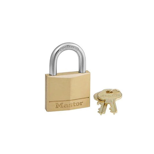 Padlock Diamond Brass 0140 40/22mm KA To 1G003 Lockwood_108929_0140BOX-1G003