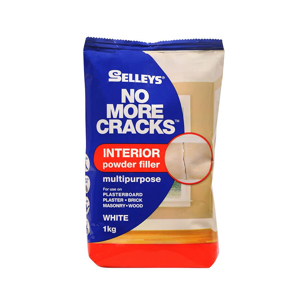 Filler No More Crack Powder Interior 1kg Selleys 1102006 930069712224701