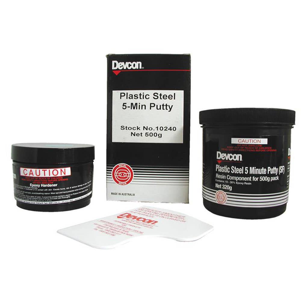 Plastic Steel 5-Minute Putty (SF) 500g 1123012 D10240