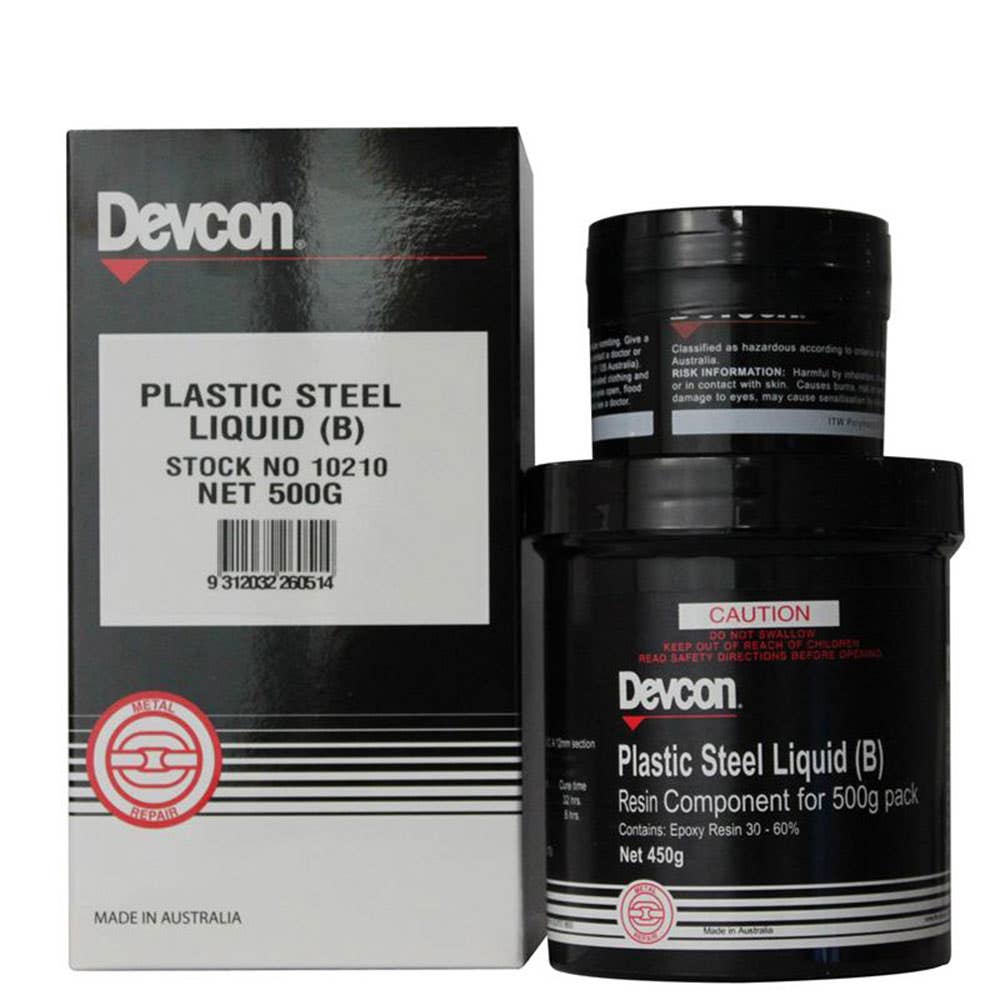 Plastic Steel Liquid (B) 500g 1123022 D10210