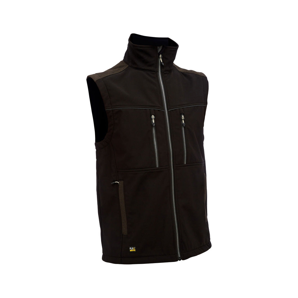 Vest Softshell Poly 320gsm Black S Bisley_40115331_BV0570_BBLKS