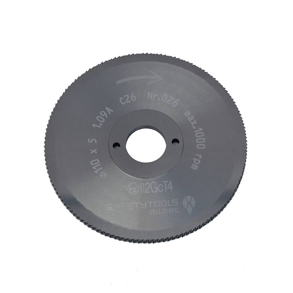 Re-sharpened Disc Cutting A-0502 Safety Tools Allmet 5 x 110mm 113447 Re-Sharpened A-0502