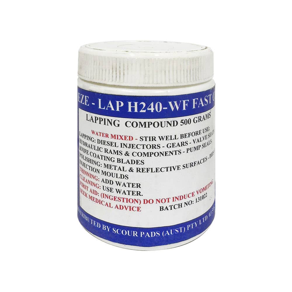 Lapping Compound Water Mix Grade H240-WF 500g Eze-Lap 1139008 JLCW240