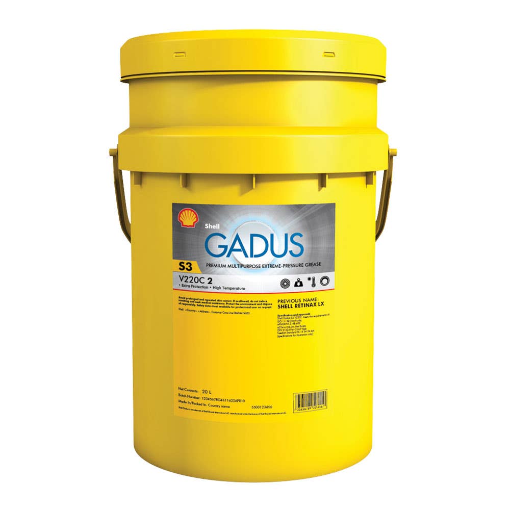 Shell Gadus S3 V220 C 2 Grease 18kg 114385 300011648